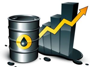 Crude oil price rises on US data, geopolitical tension