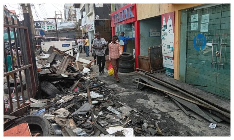 Lagos Computer Village fire: Affected traders appeal to Sanwo-Olu for financial support