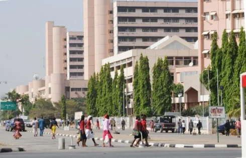 BREAKING: Fire razes part of Federal Secretariat