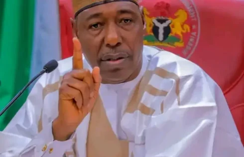 Zulum assures safe return of 48 abducted schoolchildren in Borno
