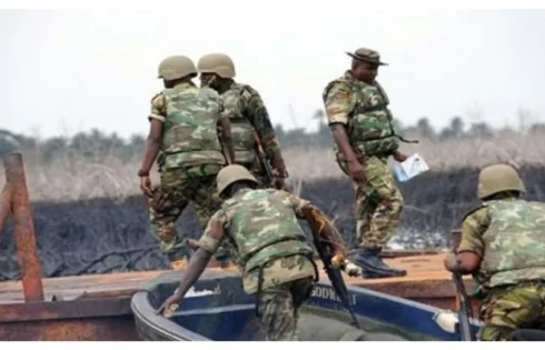 Navy intercepts 500 litres suspected illegal AGO, cannabis in Lagos