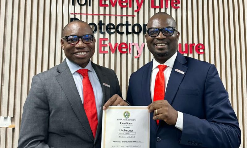 Prudential Zenith Life Insurance exceeds new NAICOM Capital requirement by ₦22.1 bn, as Nigeria’s Insurance sector enters new era of reform