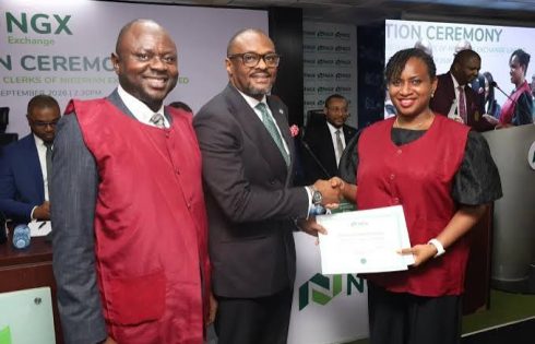 NGX inducts 103 dealing clerks, reinforces market integrity