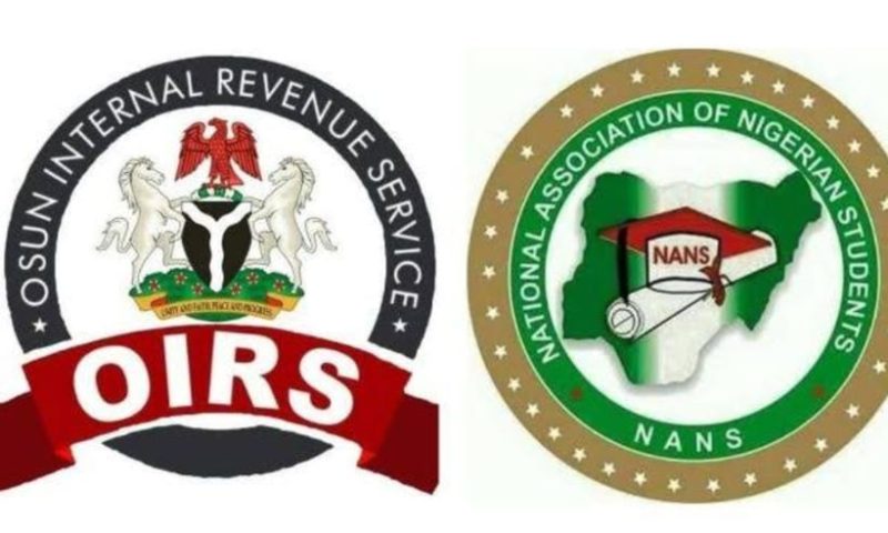 Osun tax row: NANS, OIRS disagree over alleged extortion, double taxation claims